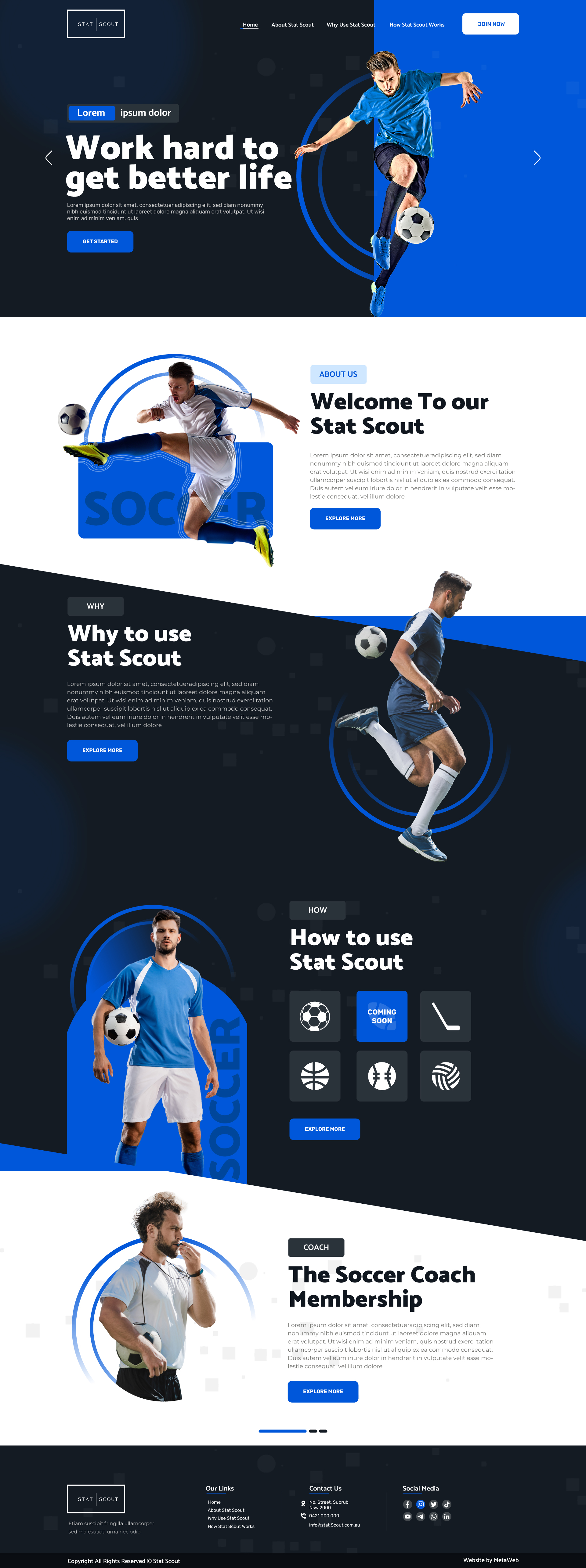 Stat Scout: design view 2